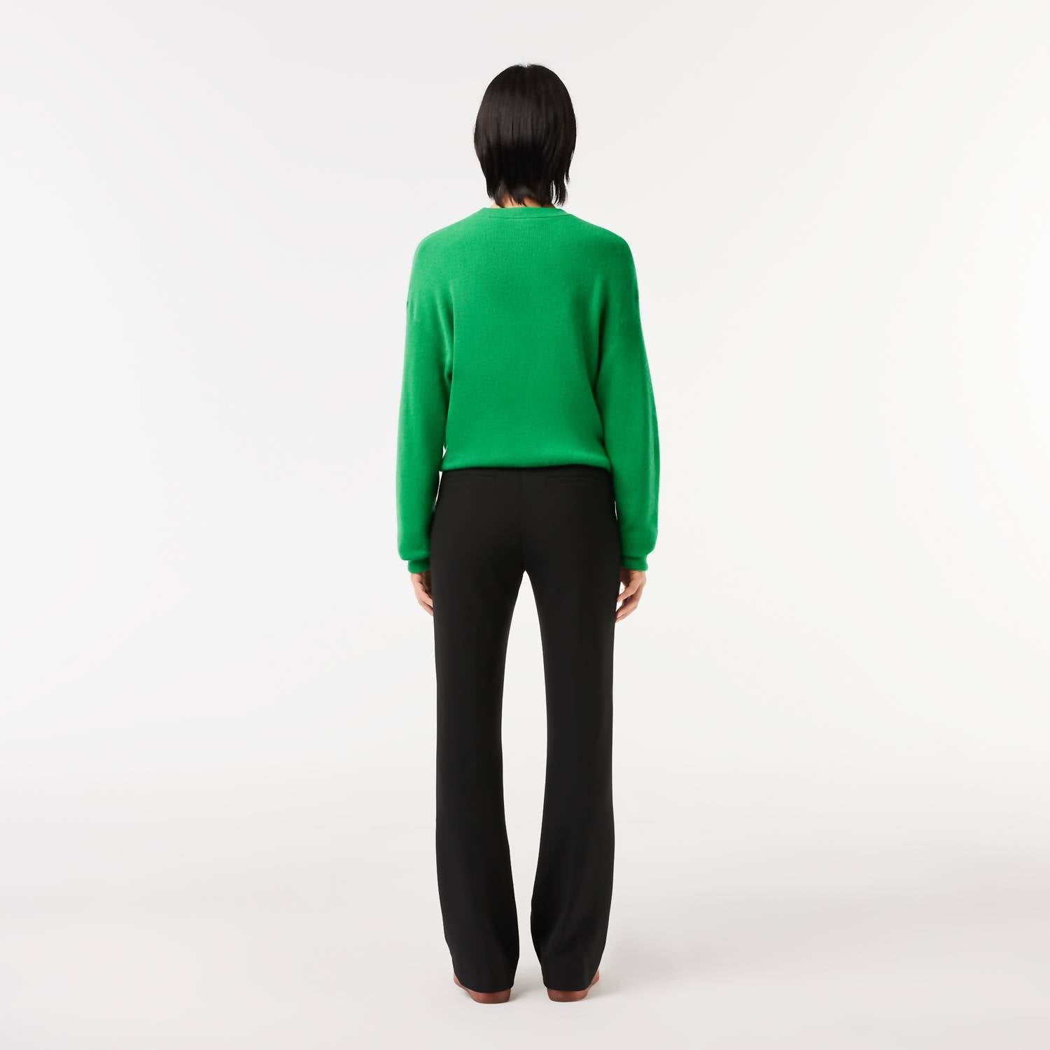 Lacoste - High Waist Flare Dress Pants