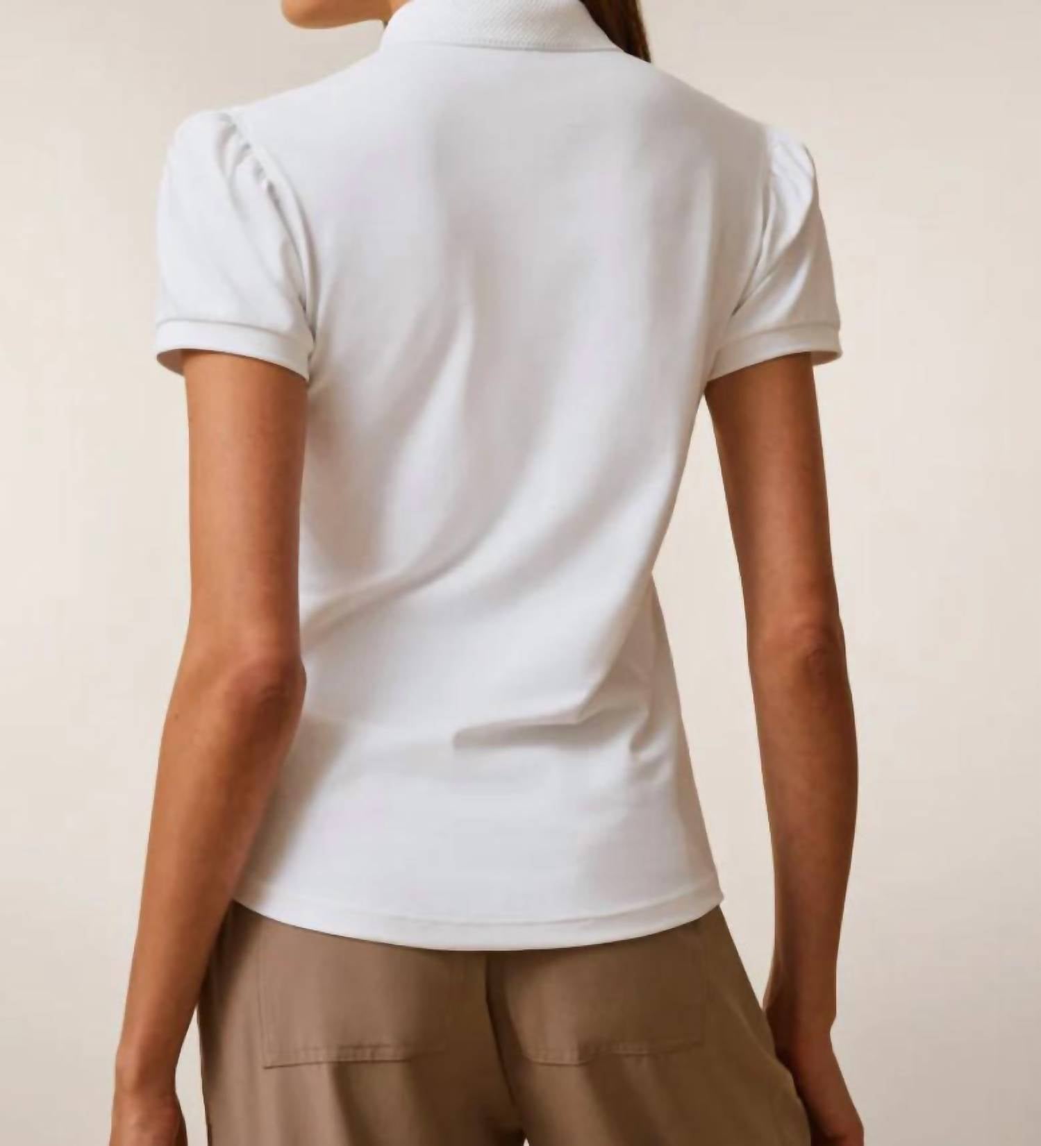 Greyson Clothiers - Pique Puff Sleeve Polo