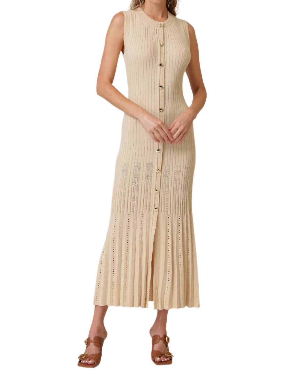 Line And Dot - Deliah Midi Dress