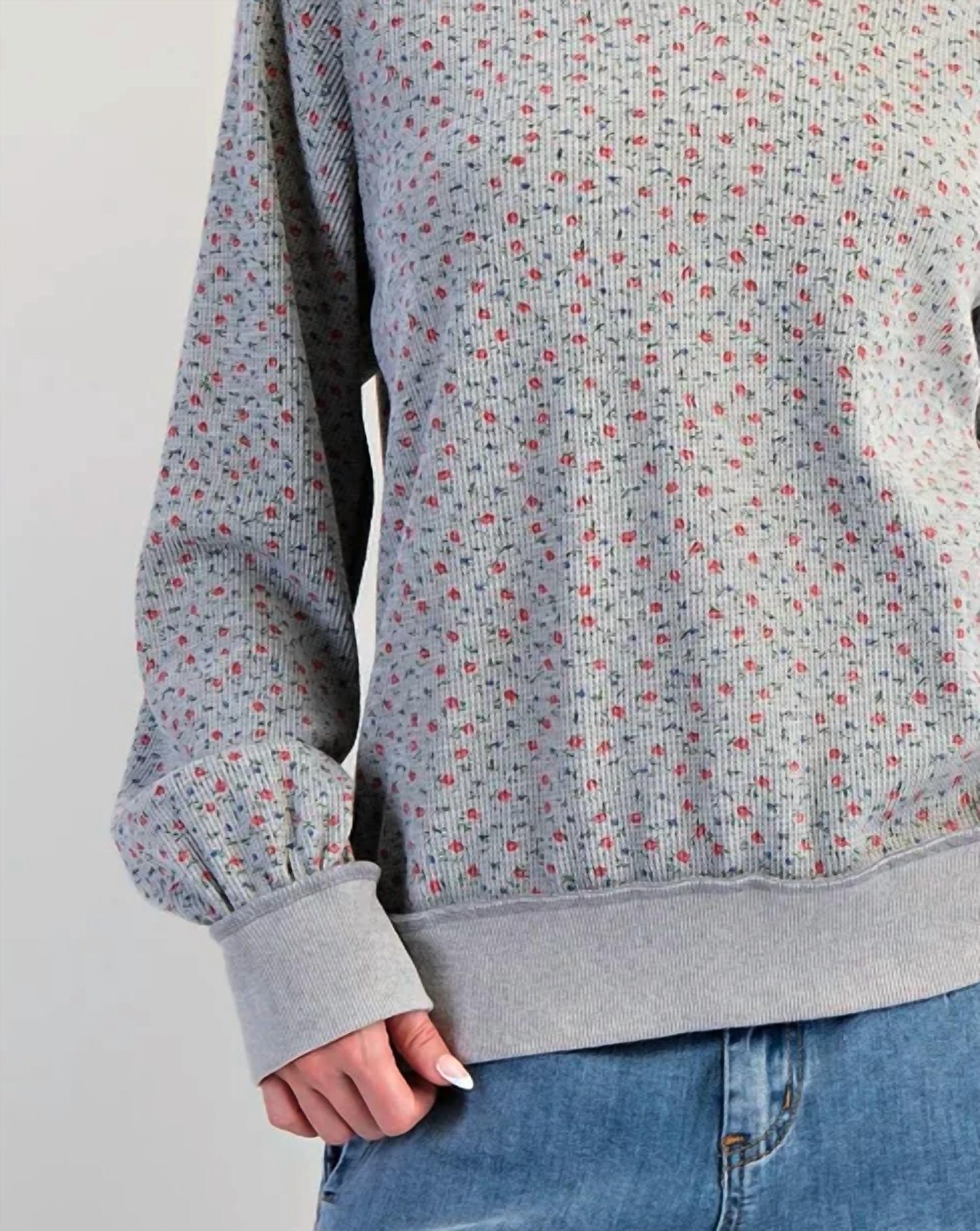 Jodifl - Ditsy Flower Print Top