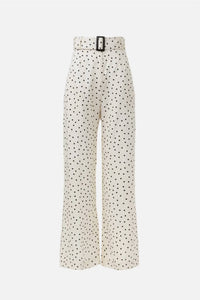 Matthew Bruch - Belted Wide Leg Trouser