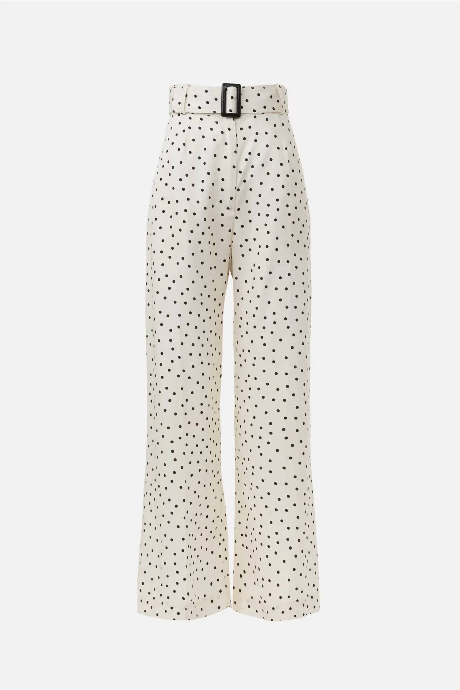 Matthew Bruch - Belted Wide Leg Trouser