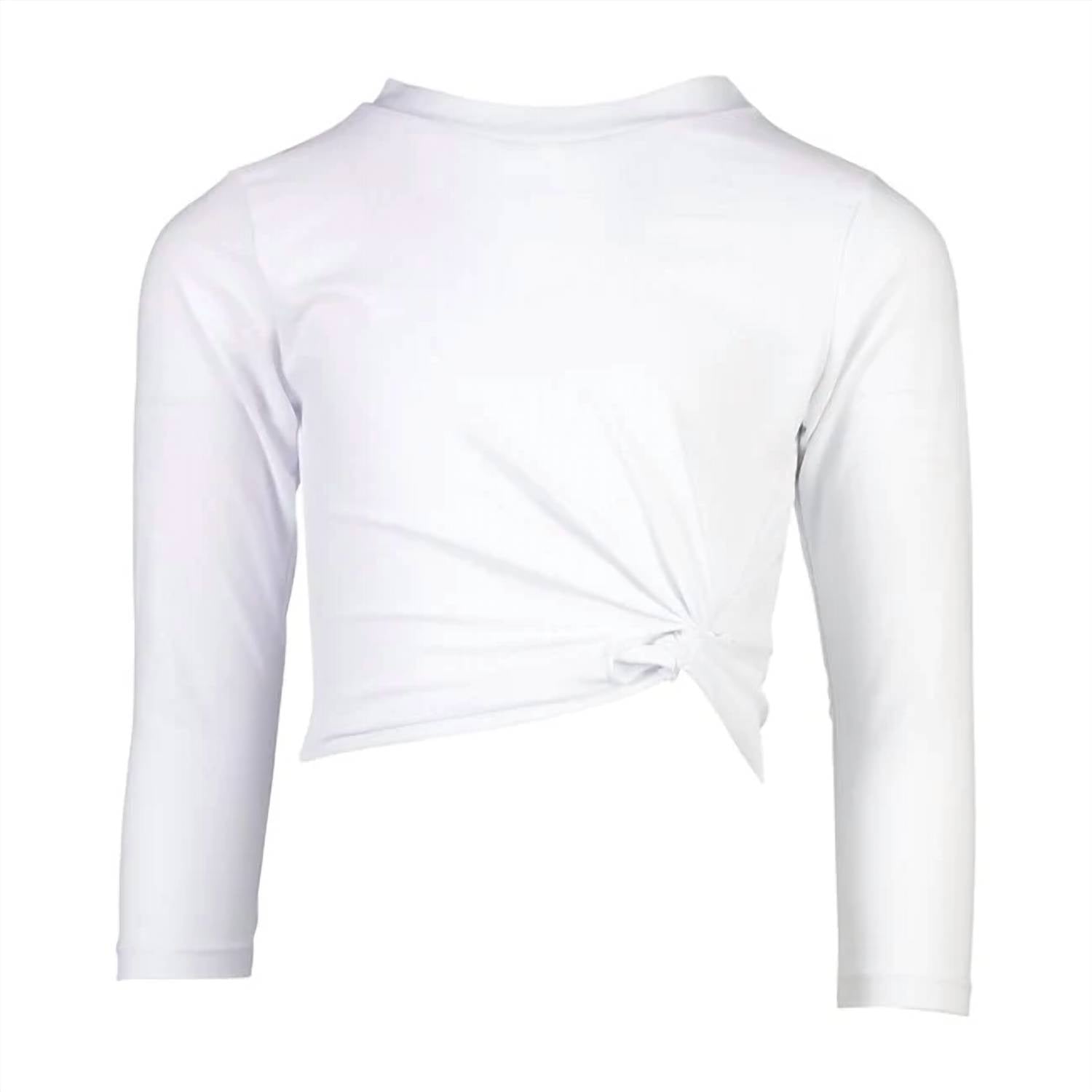 Snapper Rock - Kid's Long Sleeve Wrap Rash Top