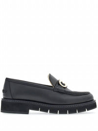 Salvatore Ferragamo - Women's Gancini-buckle Leather Loafers