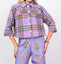 Ivy Jane - Plaid Swing Jacket