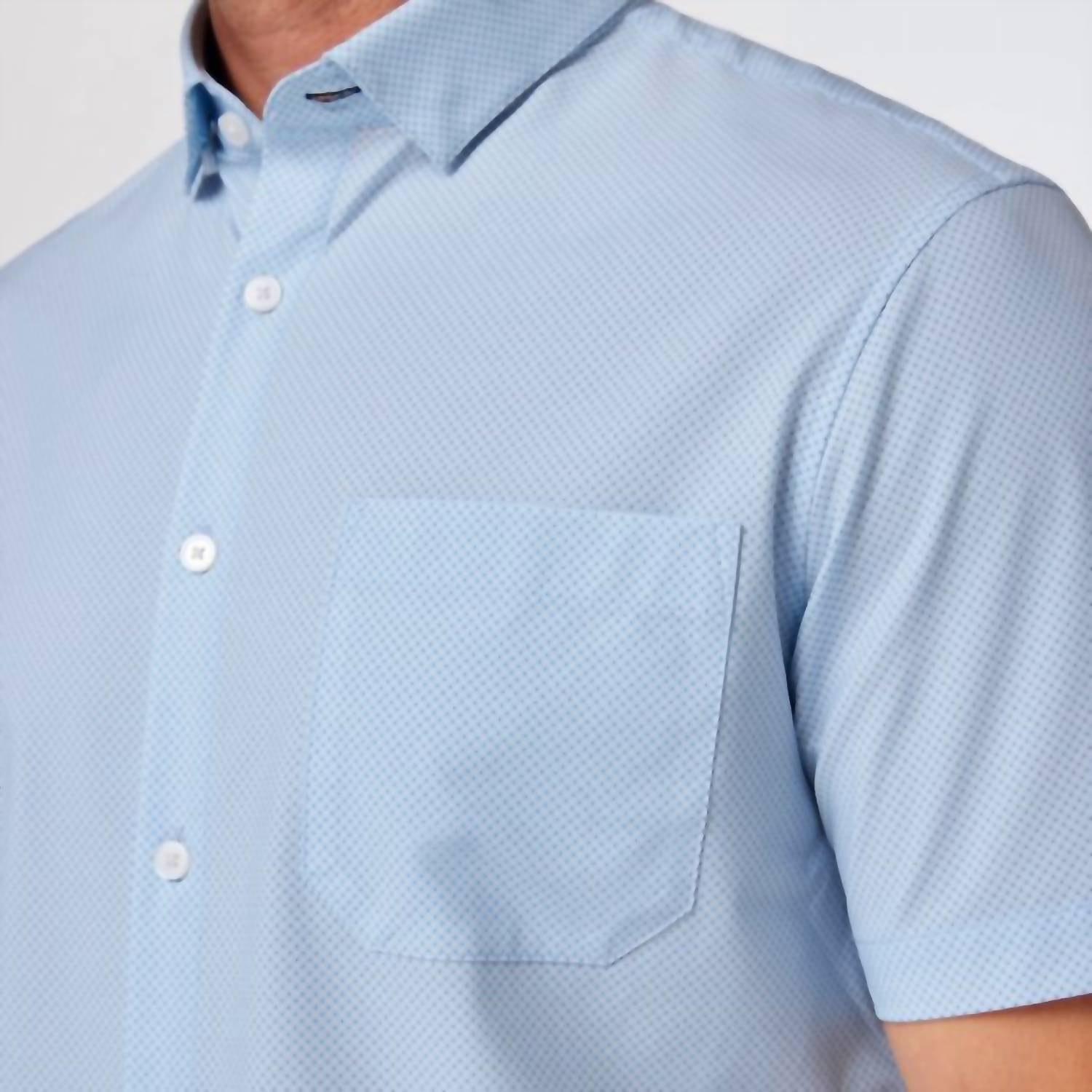 Mizzen + Main - Leeward Short Sleeve Button Down Shirt Shirt