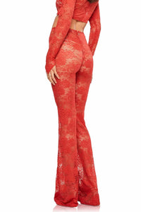 Nookie - Heaven Lace Set Crop Top And Pants