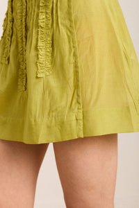 Damson Madder - Glinda Ruffle Mini Skirt