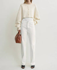 Toteme - Cropped Oversized Cardigan