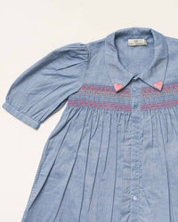 Early Sunday - Jane Embroidered Hearts Dress