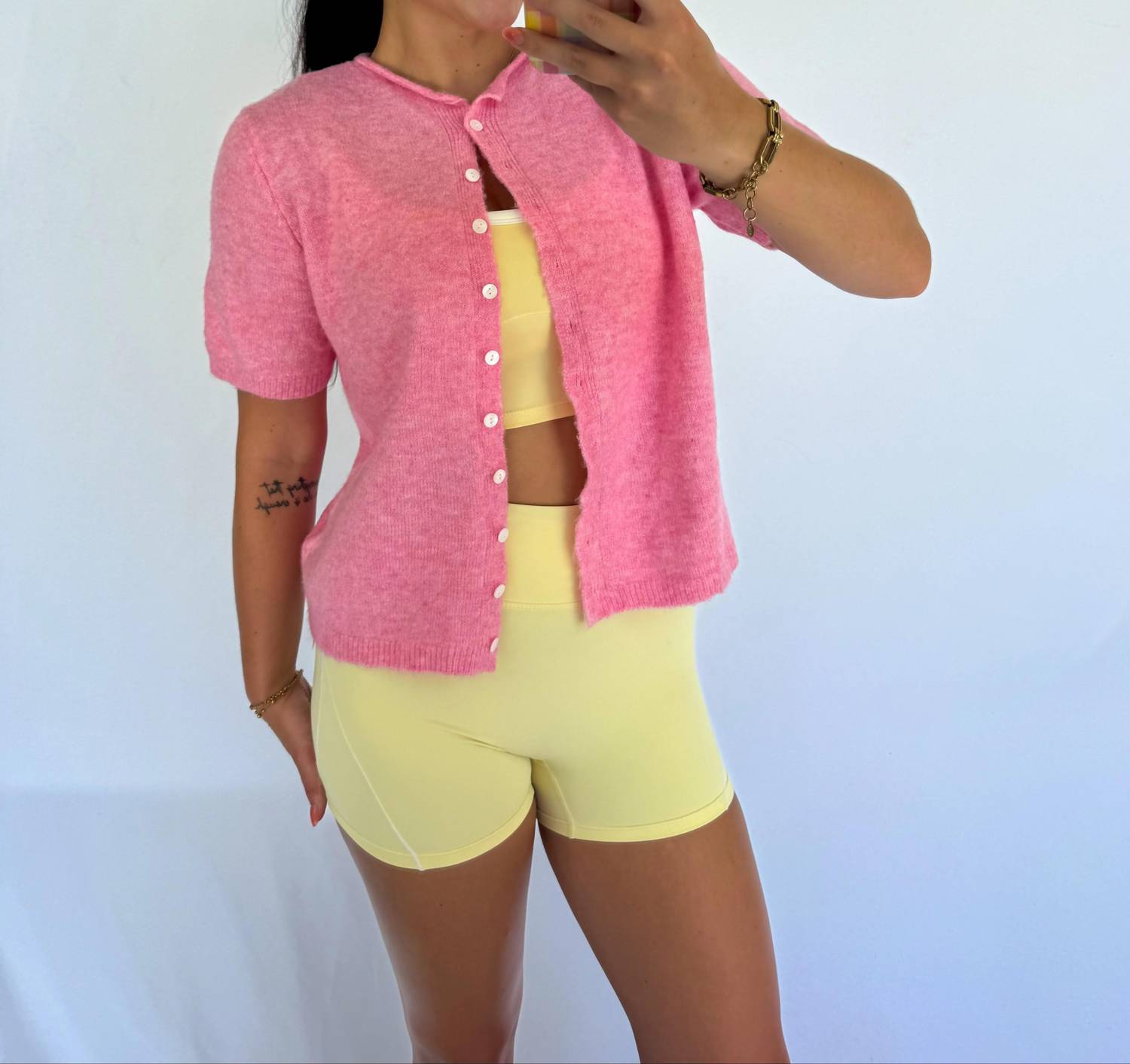 Mimosa - The Bella Short Sleeve Cardigan