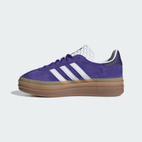 adidas Women's Gazelle Bold Sneaker in purple - women's sneaker - alternate view