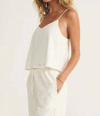 Z Supply - Sylvie Knit Eyelet Tank