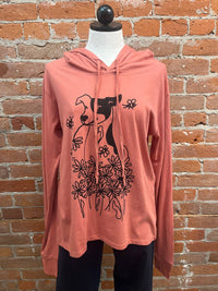 Marushka - Women's Long Sleeve T-shirt Hoodie