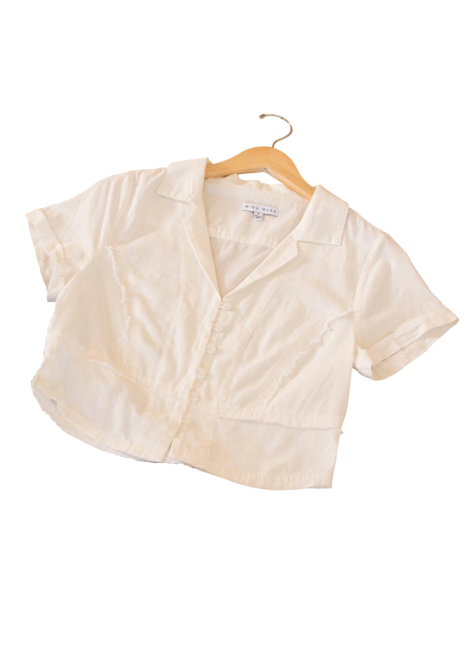 Miou Muse - Women's Mary Button Down Top