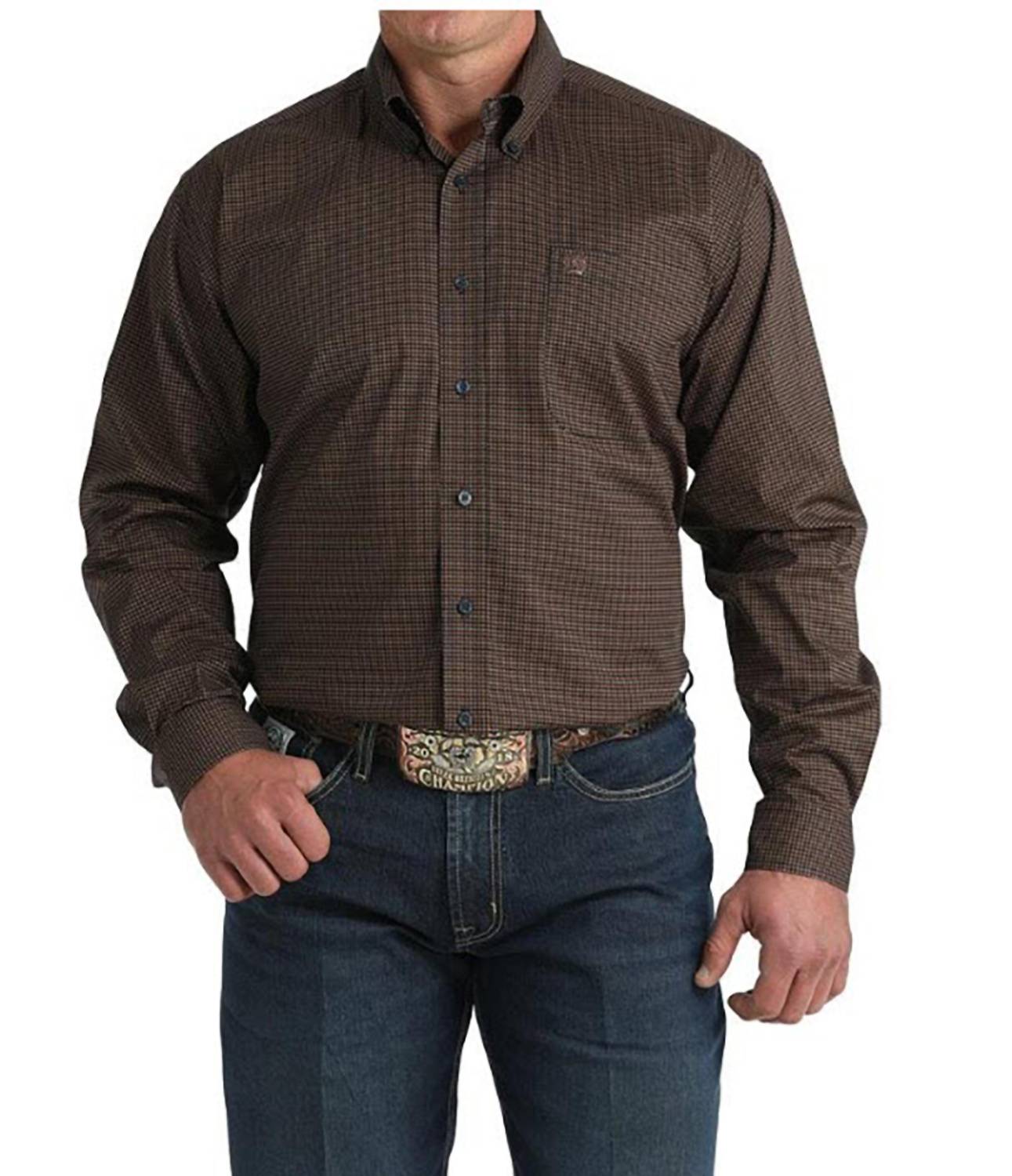Cinch - Men's Stretch Classic Print Shirt