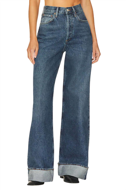 Agolde - Dame High Rise Wide Leg Jeans