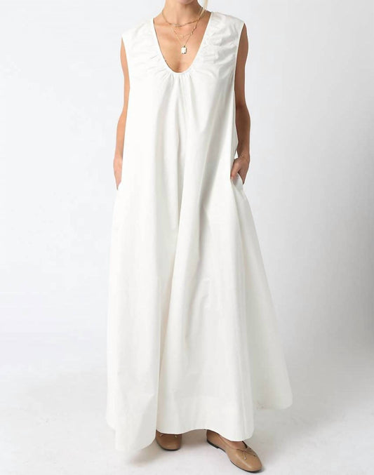 Olivaceous - Lina Maxi Dress