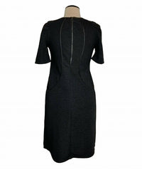 SCULPTED RUSCH DRESS