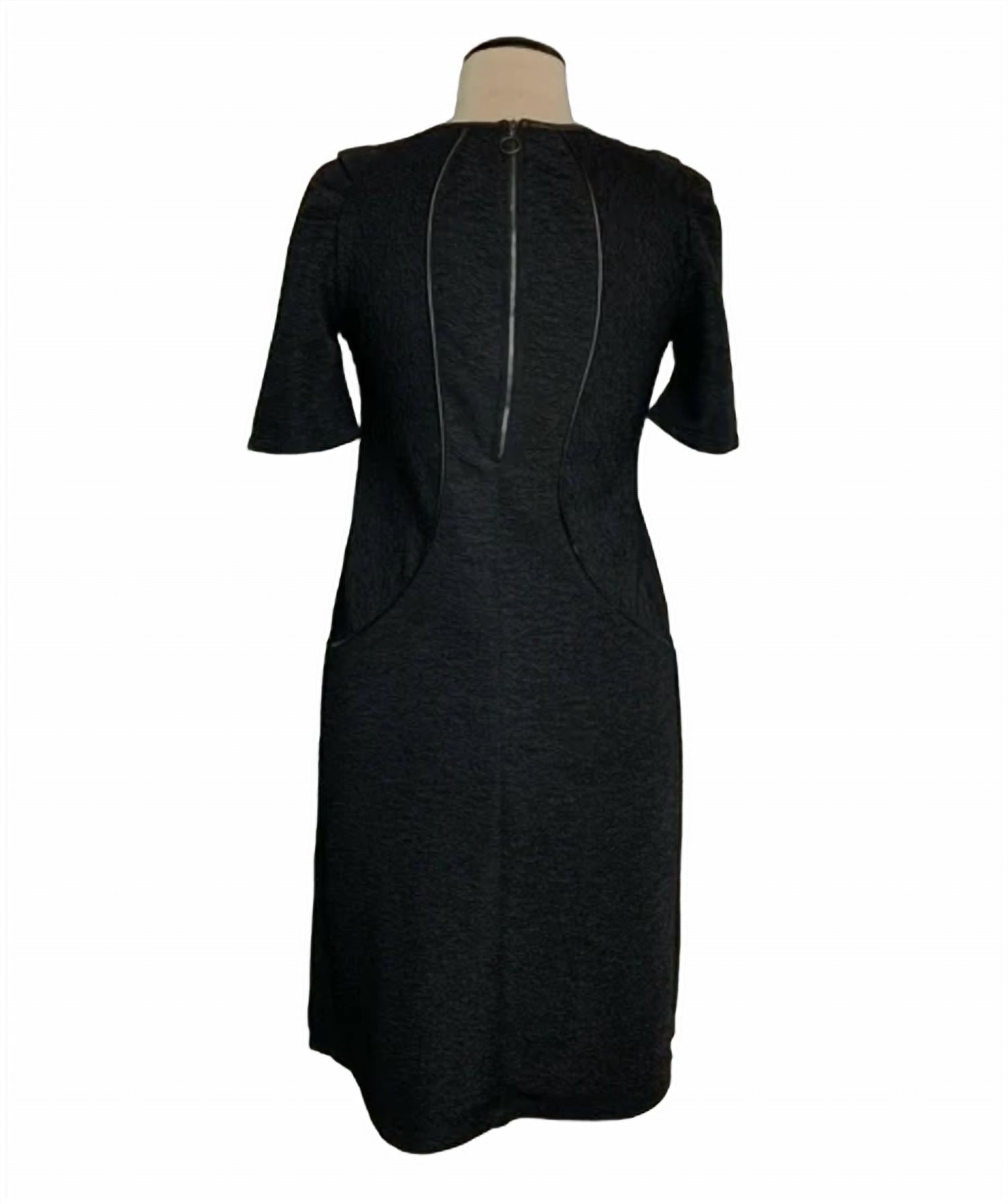 SCULPTED RUSCH DRESS
