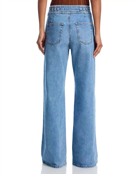 Askk Ny - Rio High Rise Wide Leg Jeans