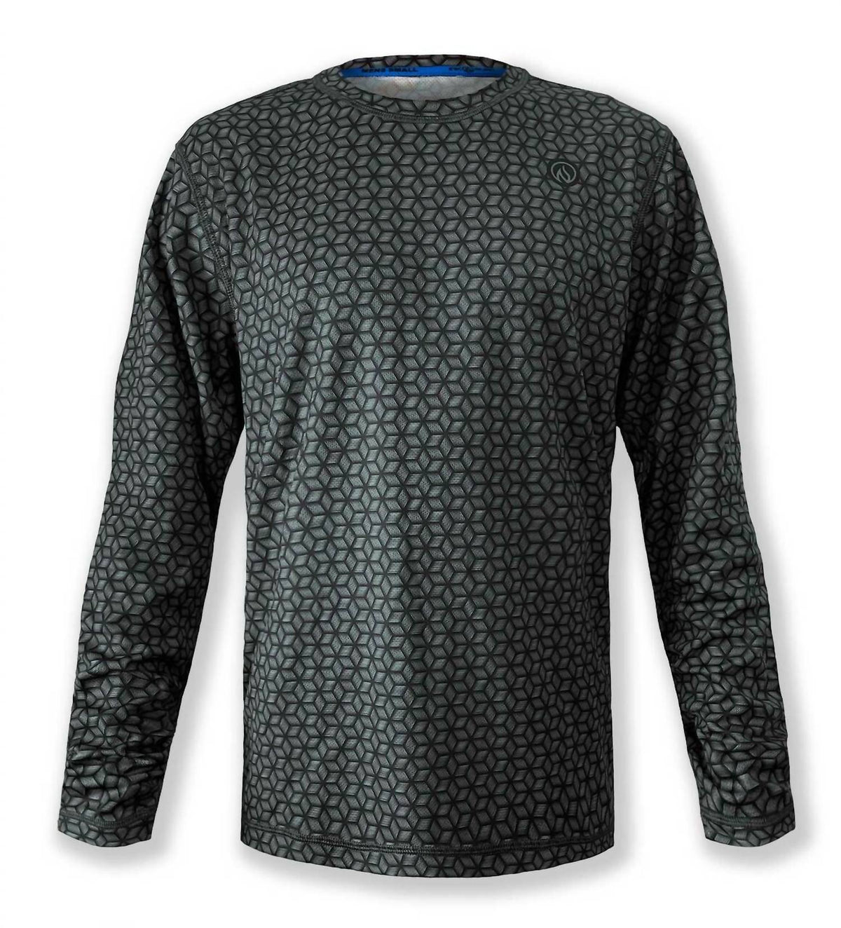 Inknburn - Men's Woven Carbon Fiber Long Sleeve Tech Shirt