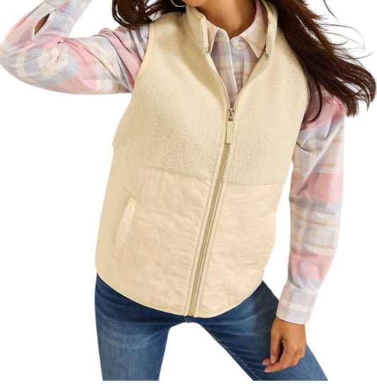 Tommy Bahama - Faux Sherpa Hybrid Vest