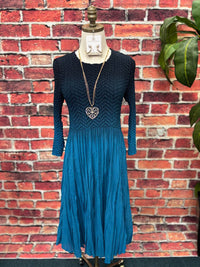 Vanite Couture - Women's What Day Is It Long Sleeve Midi Dress