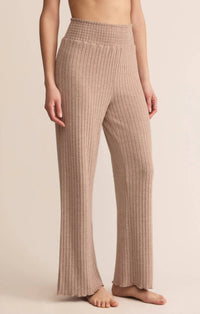 Z Supply - Dawn Smocked Silky Rib Pant