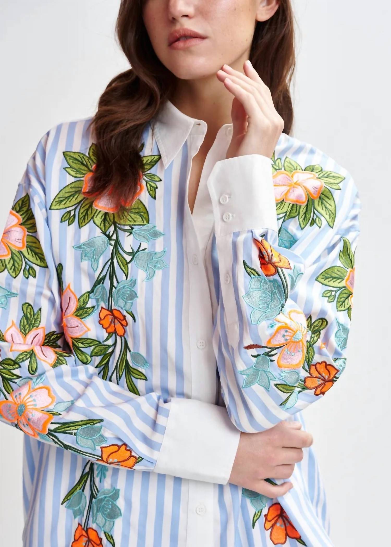 Essentiel Antwerp - Hotswolds Embroidered Shirt