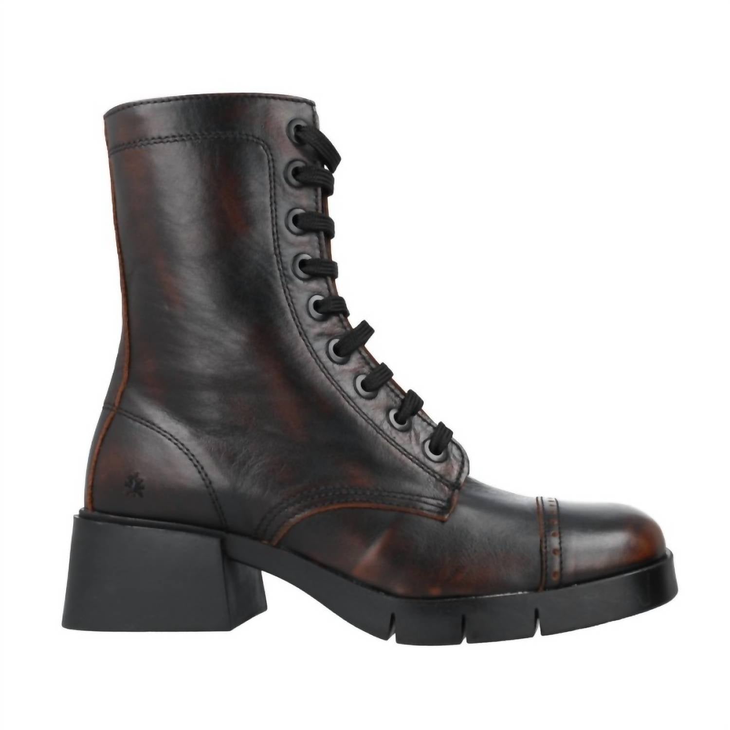 The ART Company Women's 1287 Chunky Block Heel Boots in black - women's shoe