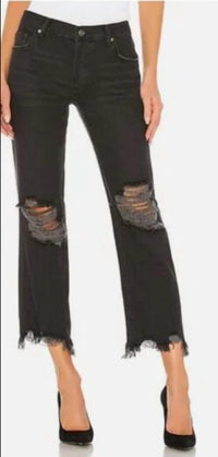 Free People - Maggie Straight Leg Jeans