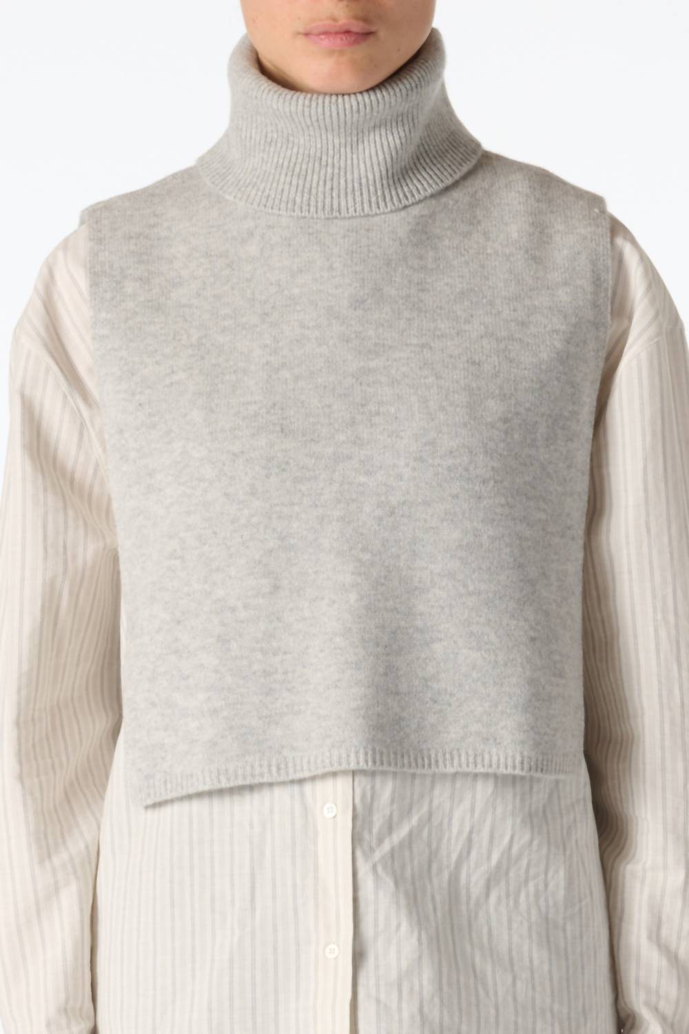 IRO Ron Dickie Sweater in light grey - women's sweater