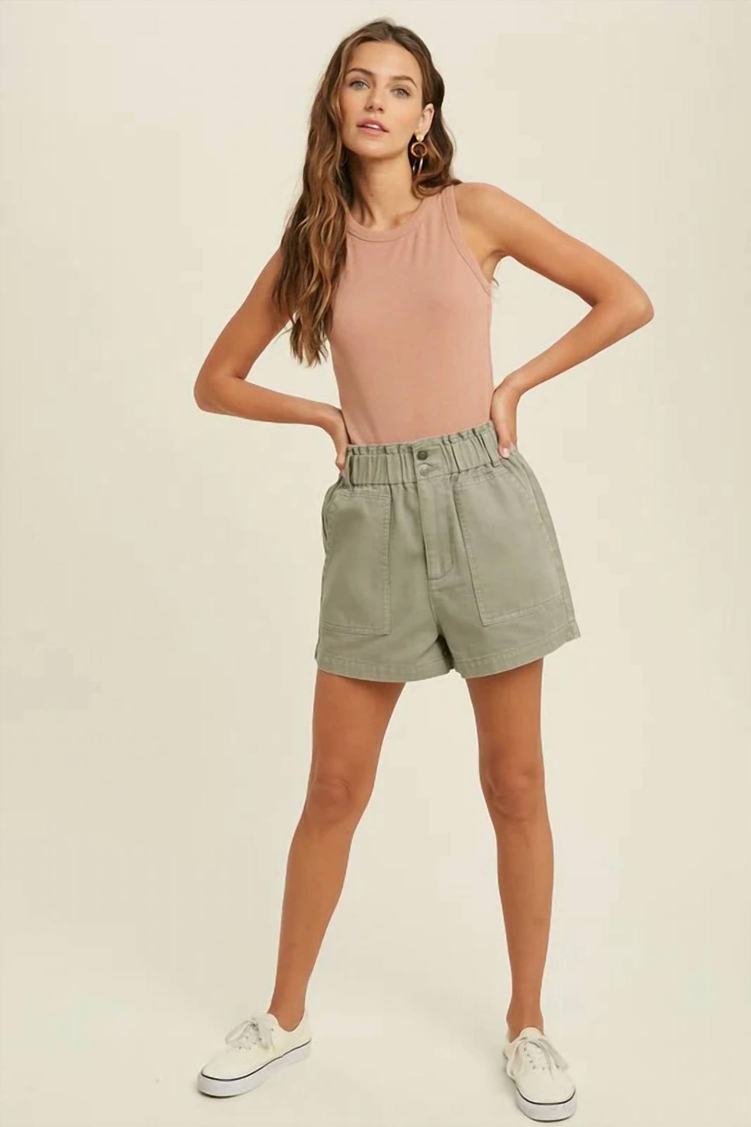Blush & Clover - Crew Neck Tank Top