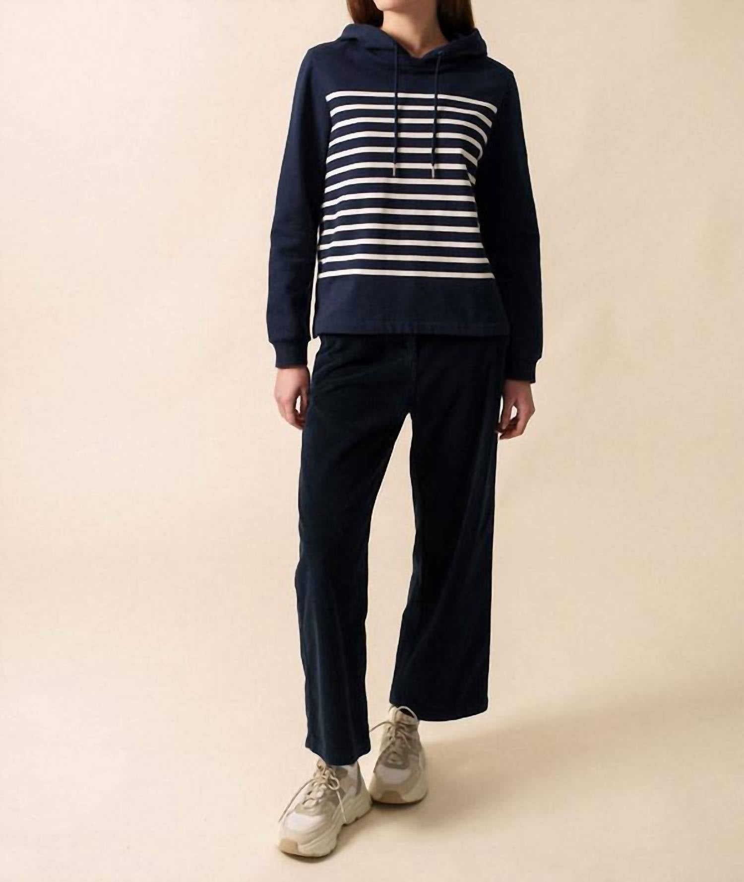 Saint James - Norah Striped Hoodie