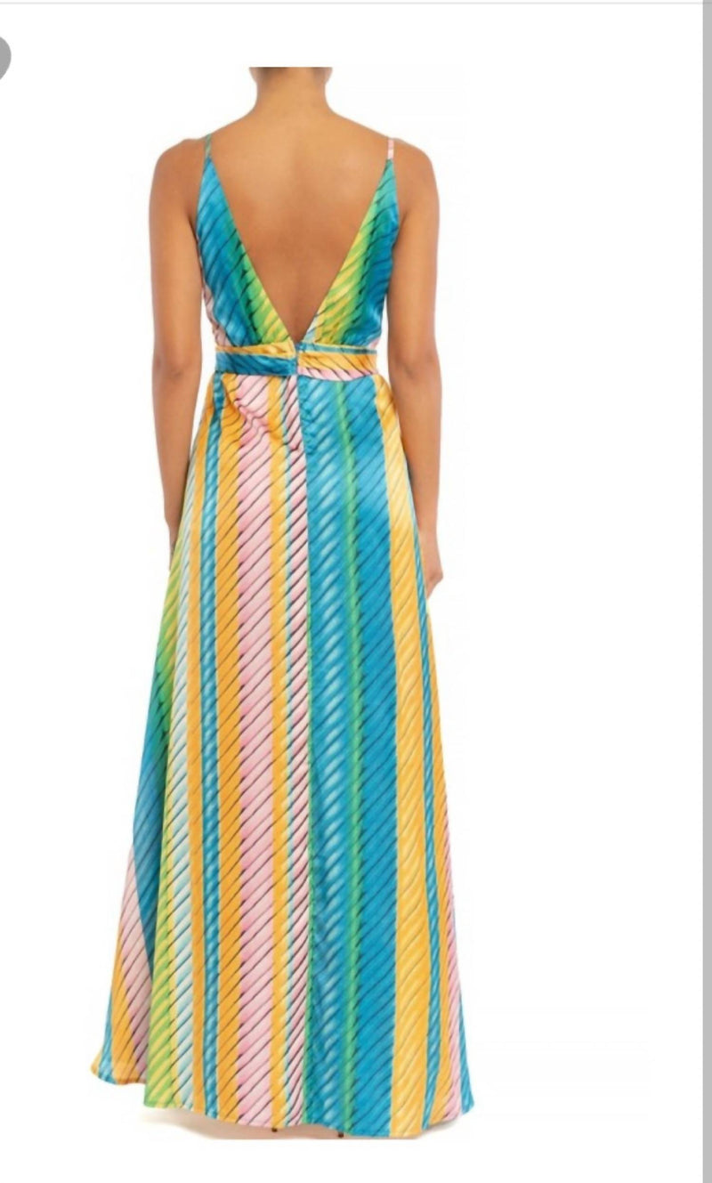luxxel green dress colour: white cup padding Sleeveless V-Neck Veggie Denim Knobs:Matte Black
