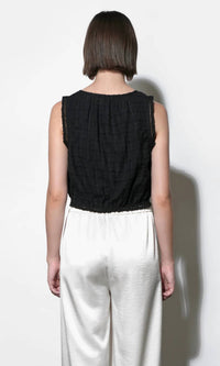 Greylin - Clara Textured Eyelet Top