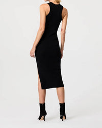 Toccin - Piper Sleeveless Racer Tie-front Midi Dress