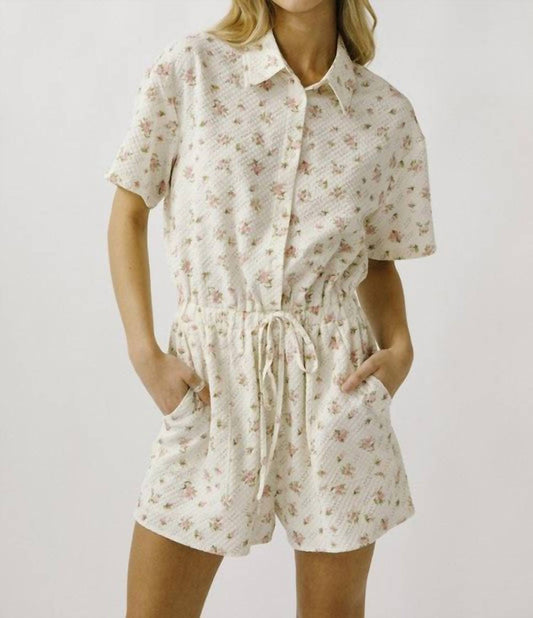 Storia - Tiny Floral Bouquet Romper