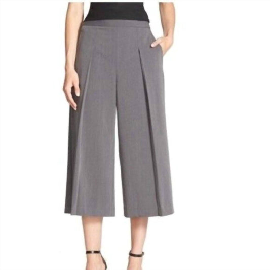 Chelsea28 - Pleat Front Wide Leg Culottes