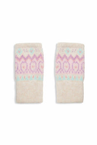 jocelyn Women's Columbus Prep School Mittens in pastel - women's accessory