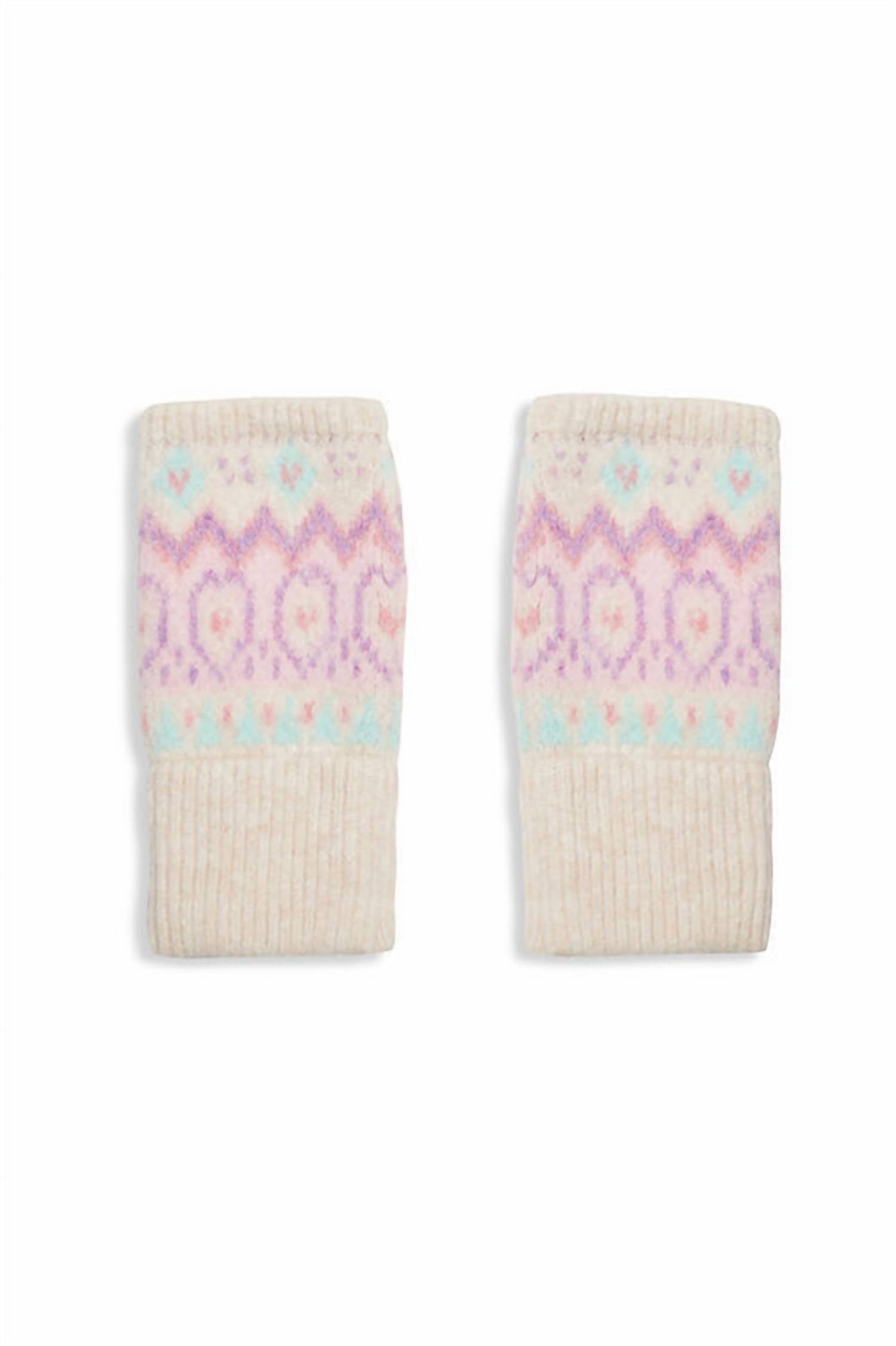 jocelyn Women's Columbus Prep School Mittens in pastel - women's accessory