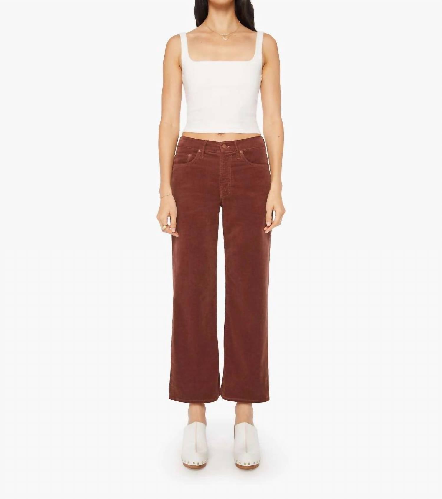 Mother - Mid Rise Maven Ankle Cord Pants