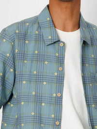 Folk - Gabe Jacquard Floral Shirt