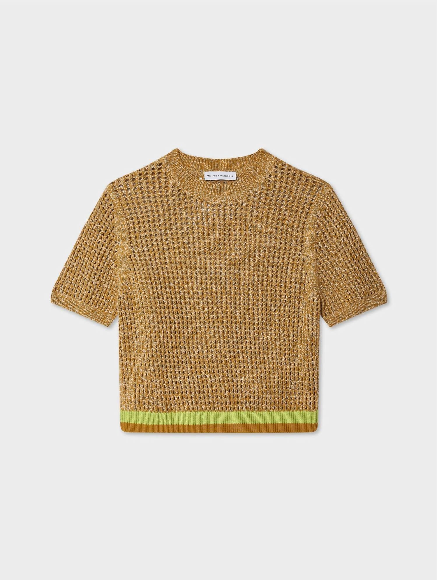 White + Warren - Mesh T-shirt