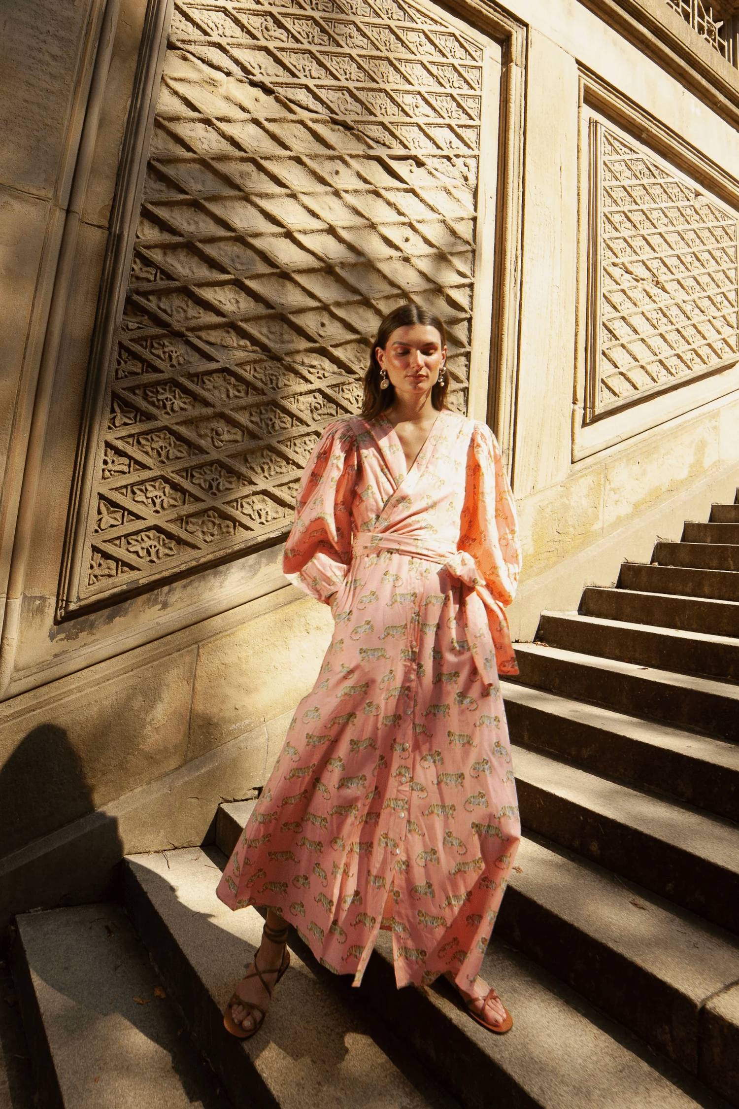 Guadalupe Design - Monica Tiger Dress