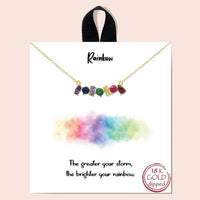 Southern Seoul - Women's Rainbow Necklace