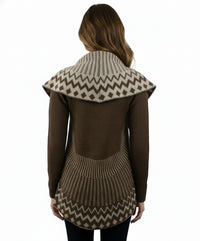 Ya Los Angeles - Long Sleeve Ribbed Cardigan