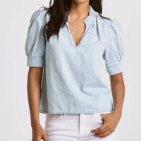 Dear John Denim - Sarah Soft Denim Short Sleeve Top