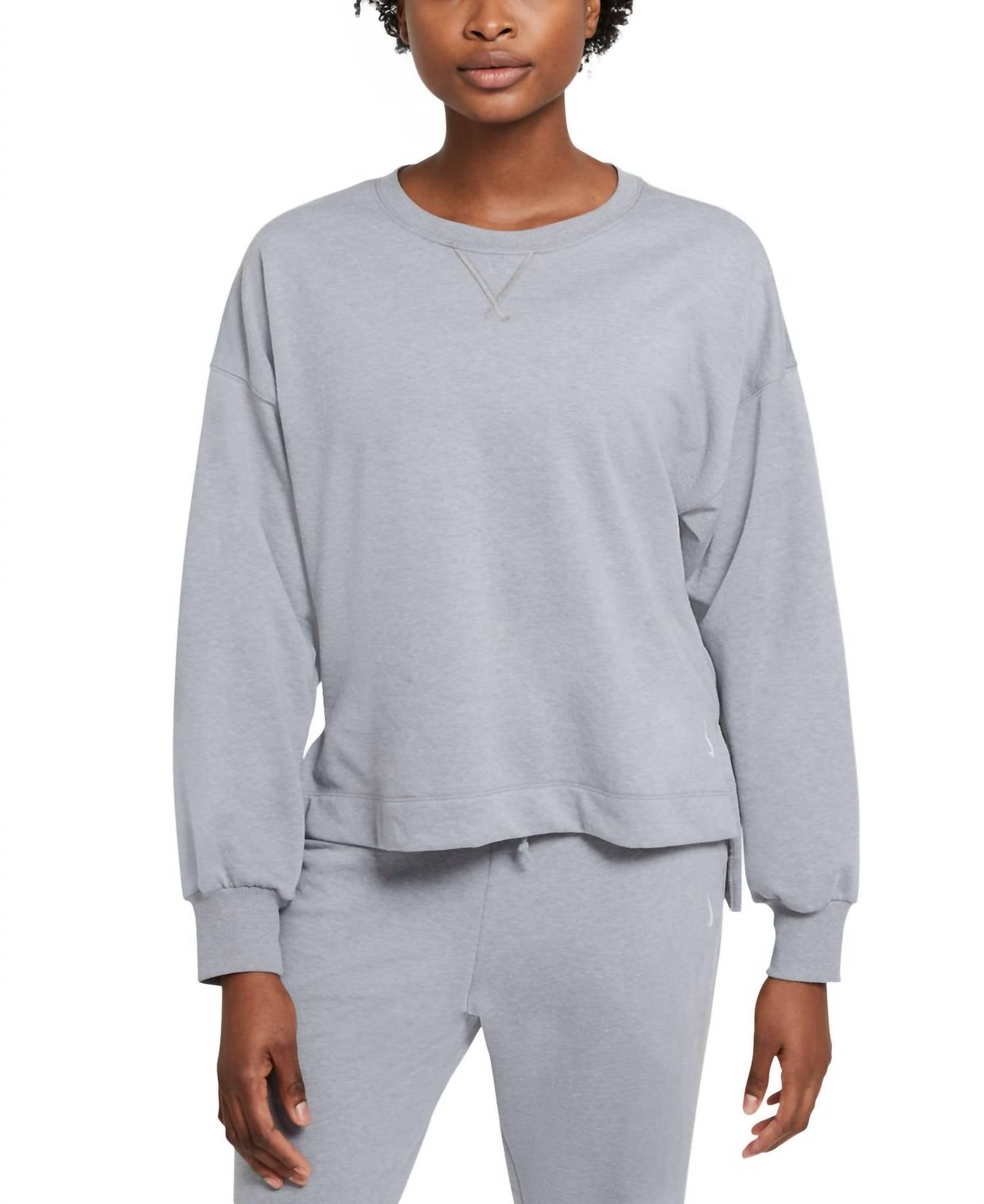 Nike - Activewear Yoga French Terry Sweatshirt
